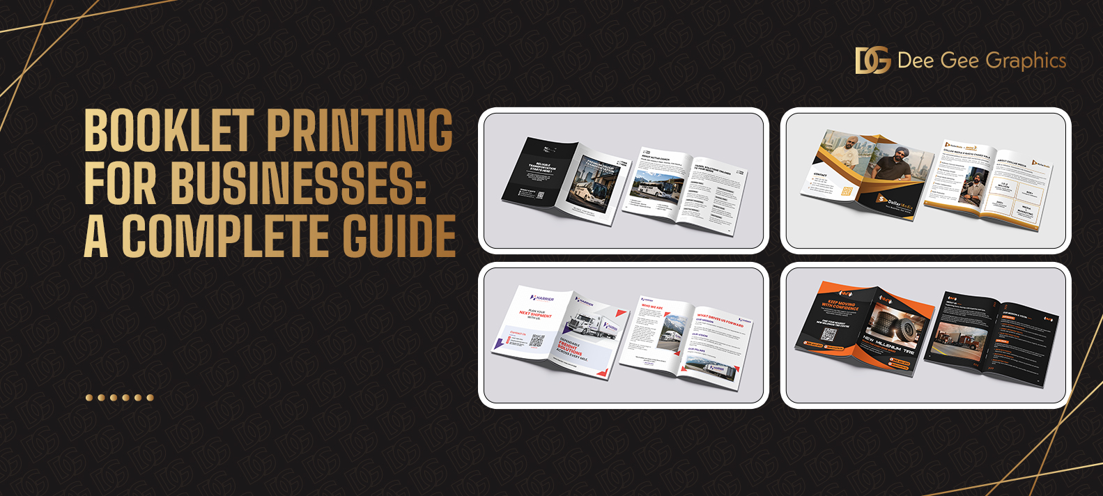 Booklet Printing for Businesses: A Complete Guide — Dee Gee Graphics