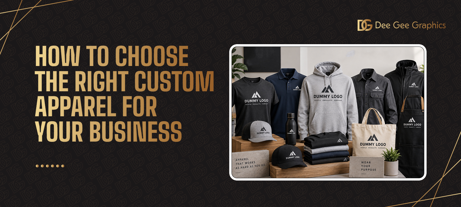How to Choose the Right Custom Apparel for Your Business — Dee Gee Graphics