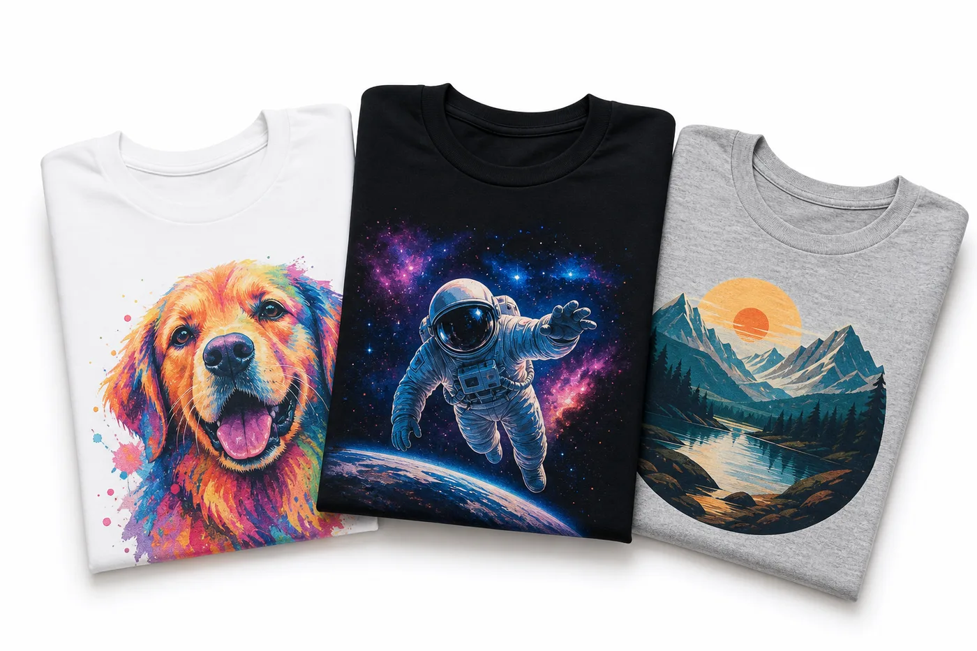 Custom t-shirt and hoodie printing services