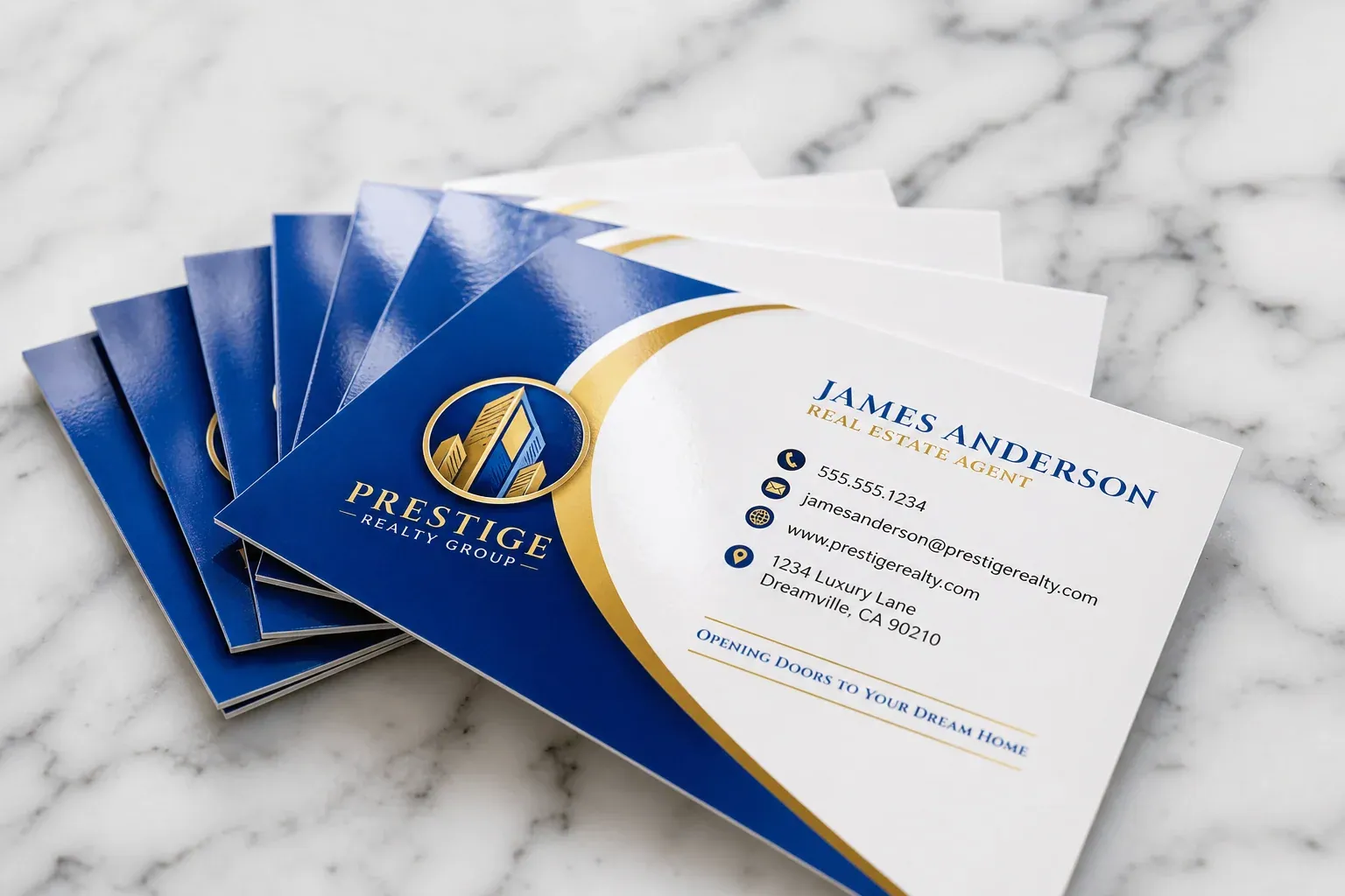 14pt Gloss Business Cards