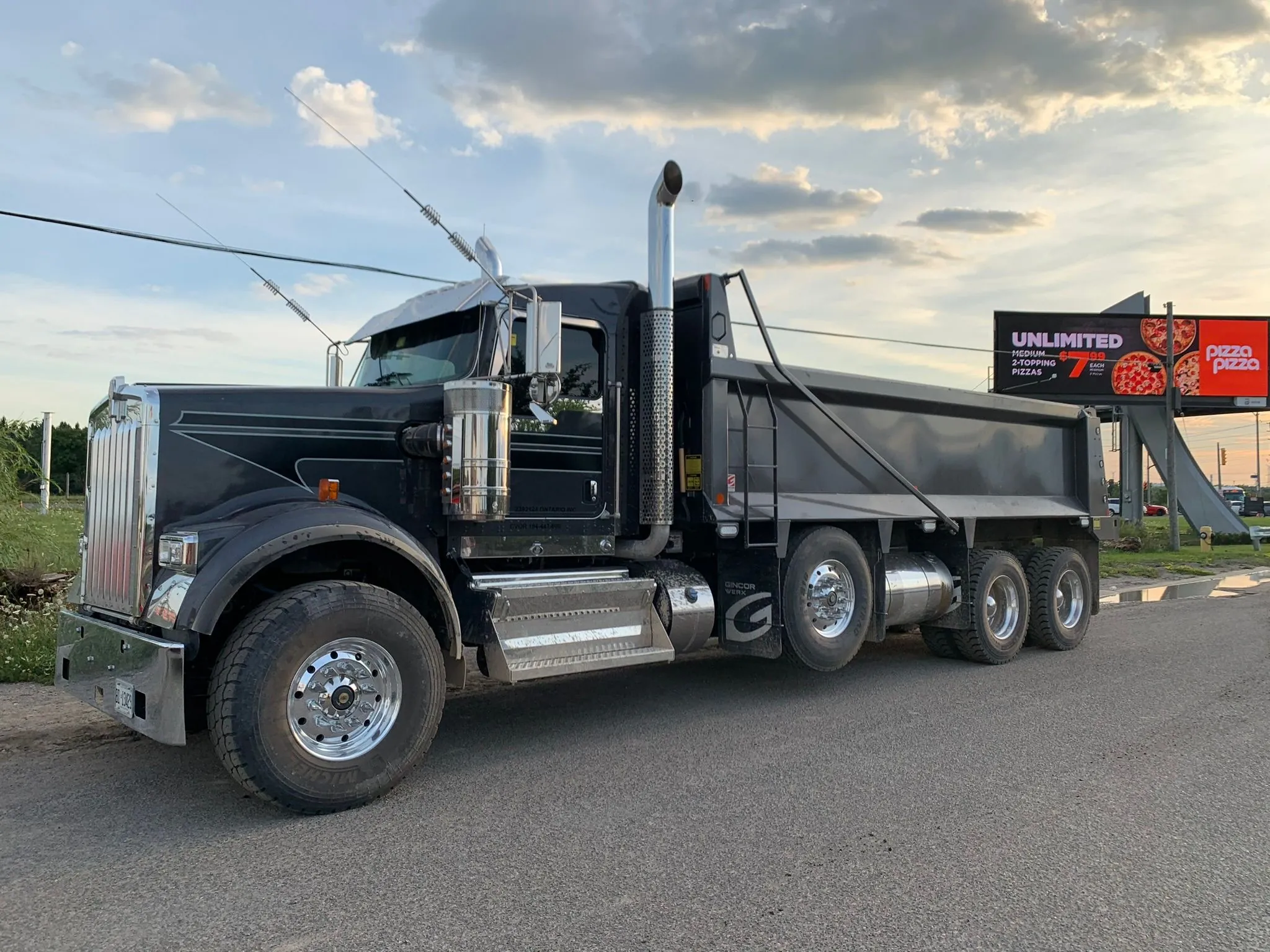 Truck wrap commercial